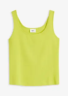 Ribbstickat bomullslinne, bonprix