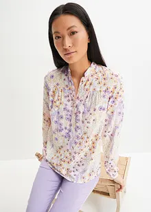 Blus av mjuk viskos, bonprix