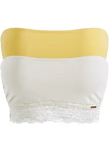 Bandåbehå från Feel Comfort (2-pack), med ekologisk bomull, bonprix