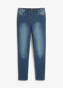 Jeansjeggings i stuprörsmodell med bekväm midja, bonprix