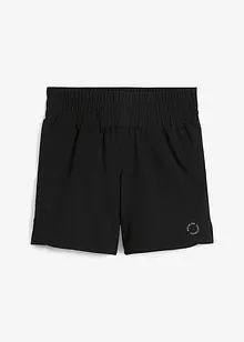 Funktionsshorts med smocklinning, snabbtorkande, bonprix