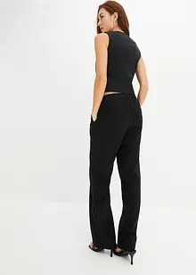 Luftig, vid byxa med viskos, bonprix