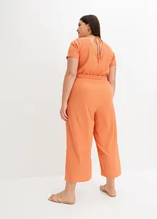 Jumpsuit i kräppad jersey, BODYFLIRT