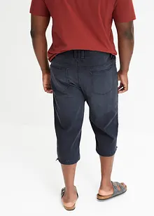 Stretchiga 3/4-jeans med bekväm midja, Regular Fit, John Baner JEANSWEAR