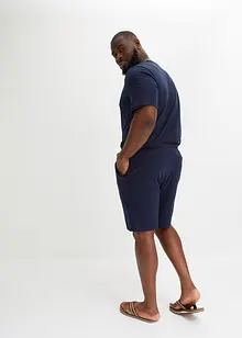 T-shirt och trikåbermudas av ren bomull (2 delar), bonprix
