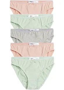 Trosa med ekologisk bomull (5-pack), bonprix