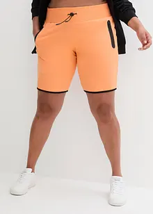 Trikåshorts med fickor med dragkedja, bpc bonprix collection