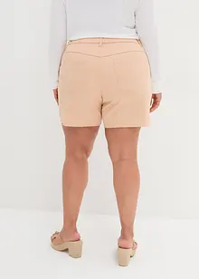 Jeansshort med bekväm hög midja, bpc bonprix collection