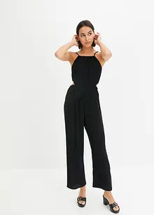 Jumpsuit i viskos med cut-outs, RAINBOW