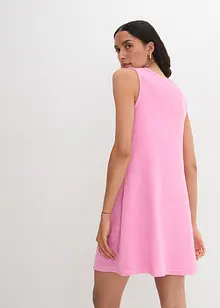 Frottéklänning i utställd modell, bonprix