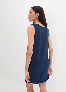 Frottéklänning i utställd modell, bonprix
