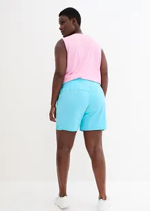 Funktionsshorts med smocklinning, snabbtorkande, bpc bonprix collection