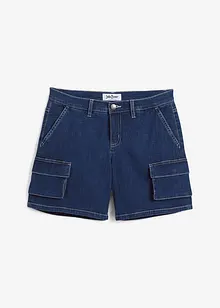 Cargo Jeans Shorts, Mid Waist, John Baner JEANSWEAR