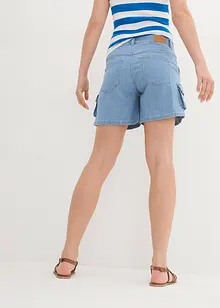 Cargo Jeans Shorts, Mid Waist, John Baner JEANSWEAR