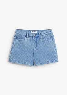 Randiga jeansshorts, Mid Waist, John Baner JEANSWEAR