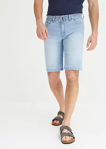 Stretchiga jeansbermudas, Regular Fit, John Baner JEANSWEAR