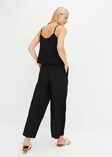Plisserad jerseyjumpsuit, bonprix