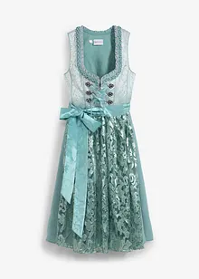 Dirndl med paljettförkläde (2 delar), bonprix