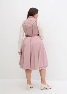 Dirndl med paljettförkläde, bonprix