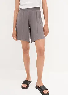 Jerseybermudas med bekväm midja, bonprix