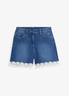 Shorts med spets, bonprix