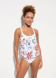 Tankini i återvunnen polyamid (2 delar), bonprix