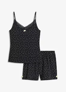 Pyjamas med spets, bonprix