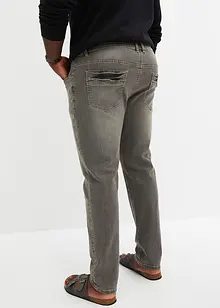 Stretchjeans, Regular Fit, Tapered, bonprix