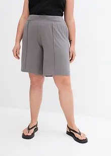 Jerseybermudas med bekväm midja, bonprix