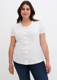 Folkdräktsinspirerad blus, bonprix