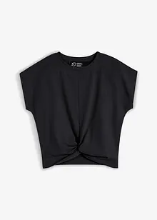 Kort T-shirt i ekologisk bomull, bonprix