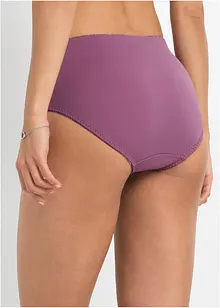 Formande trosa med broderi (2-pack), bonprix