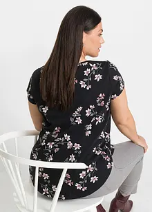 Topp i bomullsmix, bonprix