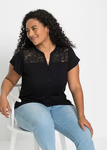 Farfarströja av viskosmix, bonprix