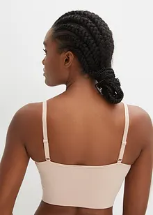 Sömlös och ribbstickad Feel Comfort BH-topp, bonprix