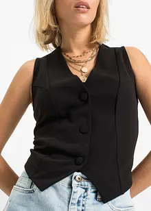 Väst i stadig interlock, bonprix