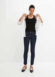 Stretchiga Skinny Jeans Mid Waist, bonprix