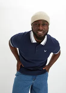 Pikétröja med kort ärm, ekologisk bomull, bonprix