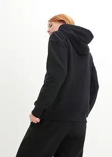 Sweatshirt med huva i oversizemodell, bonprix