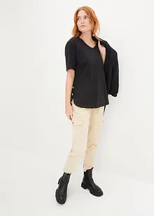 Vid T-shirt i ekologisk bomull, bonprix
