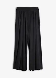 Pyjamasbyxa med vida ben med viskos, bonprix