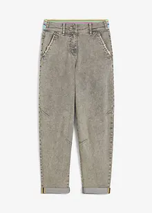 Jeans med vintagetvätt, bonprix