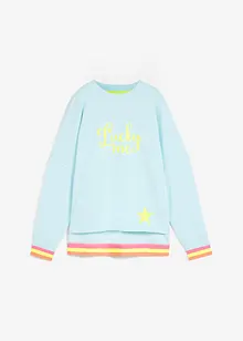 Sweatshirt med färgglada muddar, bonprix