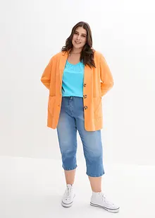 Topp av ren bomull, kortärmad, bonprix