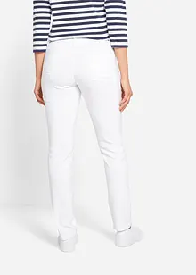 Stretchig bengalinbyxa, raka ben, bonprix