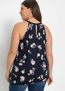 Mönstrat linne av hållbar viskos, bonprix