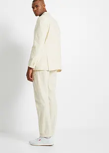 Kostym i linneblandning (2 delar): kavaj och byxa, normal passform, bonprix