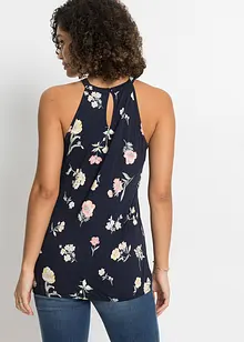 Mönstrat linne av hållbar viskos, bonprix