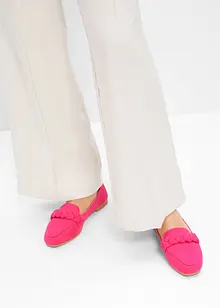 Loafers med flätade remmar, bonprix