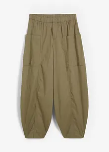 Twillbyxa av elastisk bomullsmix, bonprix